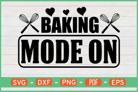 Baking Mode SVG: Crafts & Graphics for Warm, Handmade Brands