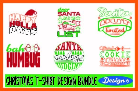 Christmas T-Shirt Designs Bundle: Graphics for Real Publishing