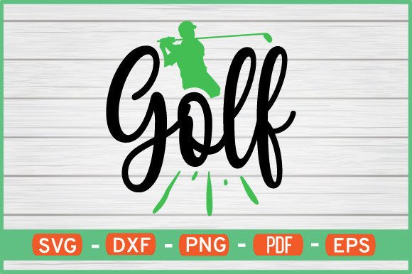 Golf T-Shirt Designs SVG: Graphics for Crafts & Branding