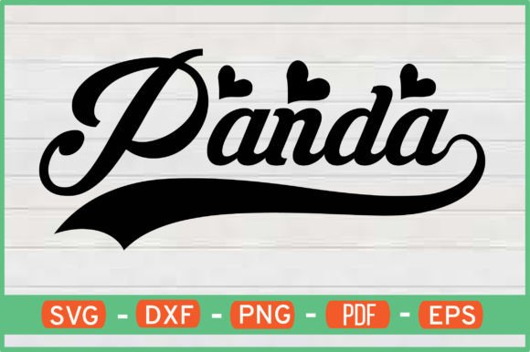 Panda T-Shirt Designs SVG: Graphics for Crafts & Digital Sellers