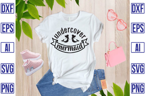 Undercover Mermaid: T-Shirt Designs & Graphics That Spark Curiosity