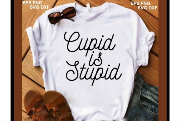 Valentine’s Day T-Shirt Designs. Cupid I Graphics