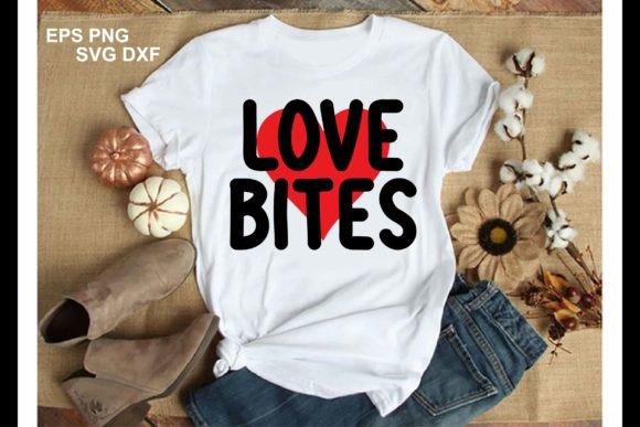 Valentine’s Day T Shirt Designs. Love Bi
